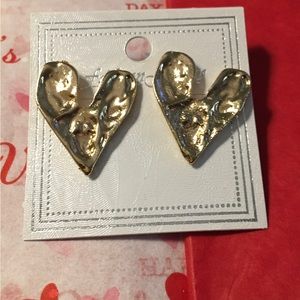 Earrings. Hearts ♥️